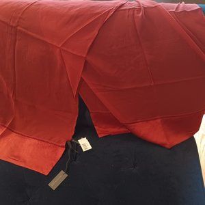 Red Silk Scarf - New